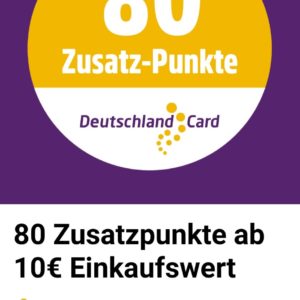 Netto, 80 Zusatzpunkte bei nur €10 Einkauf
