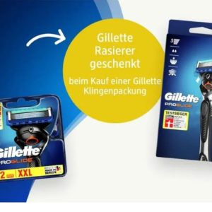 dm Online Gratis Gillette Rasierer beim Kauf einer Klingen Packung Nur noch heute 30.04.2022