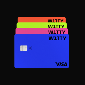 W1TTY Debit Visa Karte schufafrei + 3% Cashback [max. 120€ / Monat möglich]