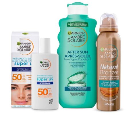 (statt Solaire für Garnier 🧴 Produkte Sonnenschutz - z.B. Pflegeset Sommer Solaire 26€) zu Garnier 13,29€ Bestpreisen Ambre