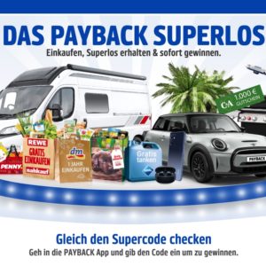 🍀 PayBack Superlos 2022 mit Glückscodes & Sofortgewinne