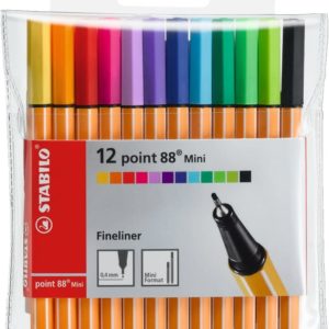 ✍️ Fineliner - STABILO point 88 Mini - 12er Pack für 4,99€