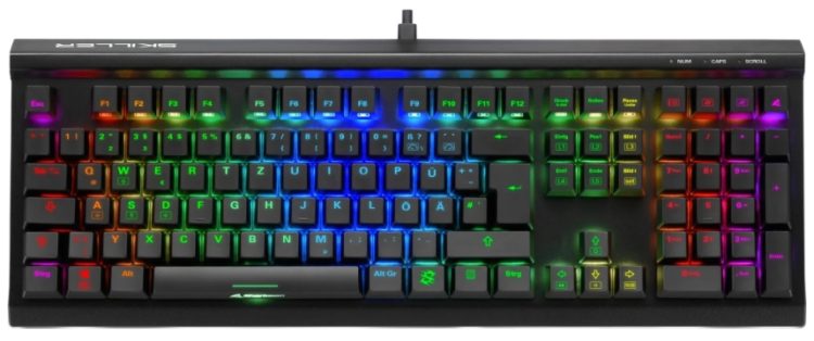 Gaming-Tastatur Sharkoon Skiller SGK60