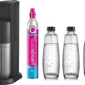 [geprüfte B-Ware] SodaStream Duo Titan mit 2 Glasflaschen + 1 PET Flasche + Zylinder ✔️ 37€ Ersparnis!