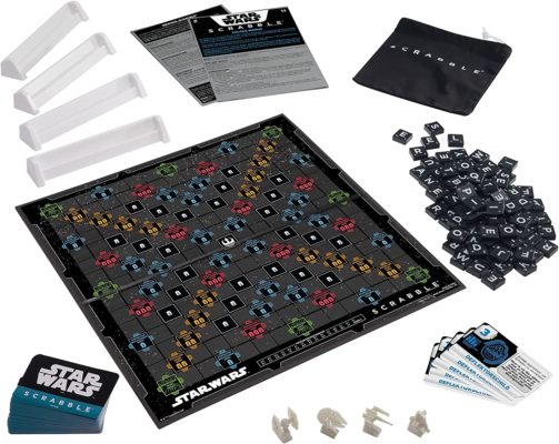 Mattel Games HBN60 - Scrabble Star Wars Brettspiel, Familienspiele und Wortspiele, ab 10 Jahren - deutschsprachig