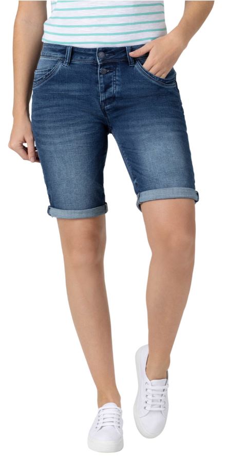 Damen-Jeans-Shorts Timezone NaliTZ Slim Fit