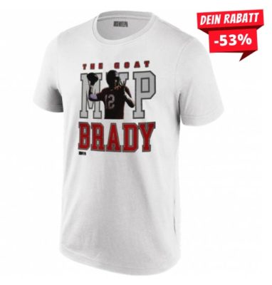 Tom Brady MVP Tampa Bay Buccaneers NFL Herren T Shirt NFLTS02MW