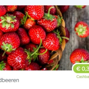 30 Cent Cashback auf Erdbeeren bei marktguru