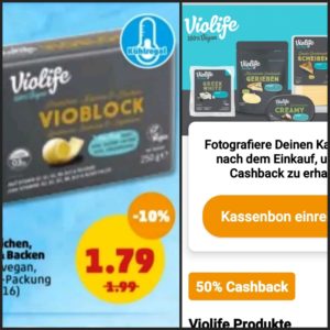 Ab Donnerstag, bei Penny... rund 0,89 ct für eine Vegane Butter von Violife Dank Couponplatz