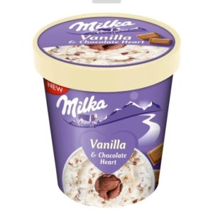 Rewe: Milka Vanilla & Chocolate Heart oder Hazelnut & Chocolate Heart für 1,49€