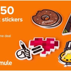 [stickermule] 50 Sticker für 9$ inkl. Versand