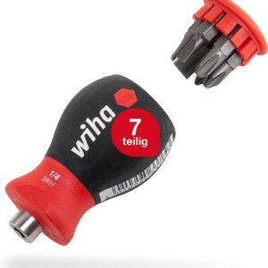 Wiha Schraubendreher Stubby mit Bit Magazin für 9,84€ (statt 14€)