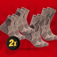 🥾 2x HEAD Hiking Unisex Outdoor Quarter Socken für 5,55€ zzgl. Versand