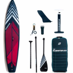 Gladiator Pro 12'6"T x 32" SUP Board Set 2022 + SUP Tasche für 499€ (statt 629€)