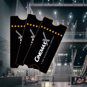 🎦 3x Kinogutschein für alle 2D-Filme in den CinemaxX Kinos für 14,99€ (statt 24€)