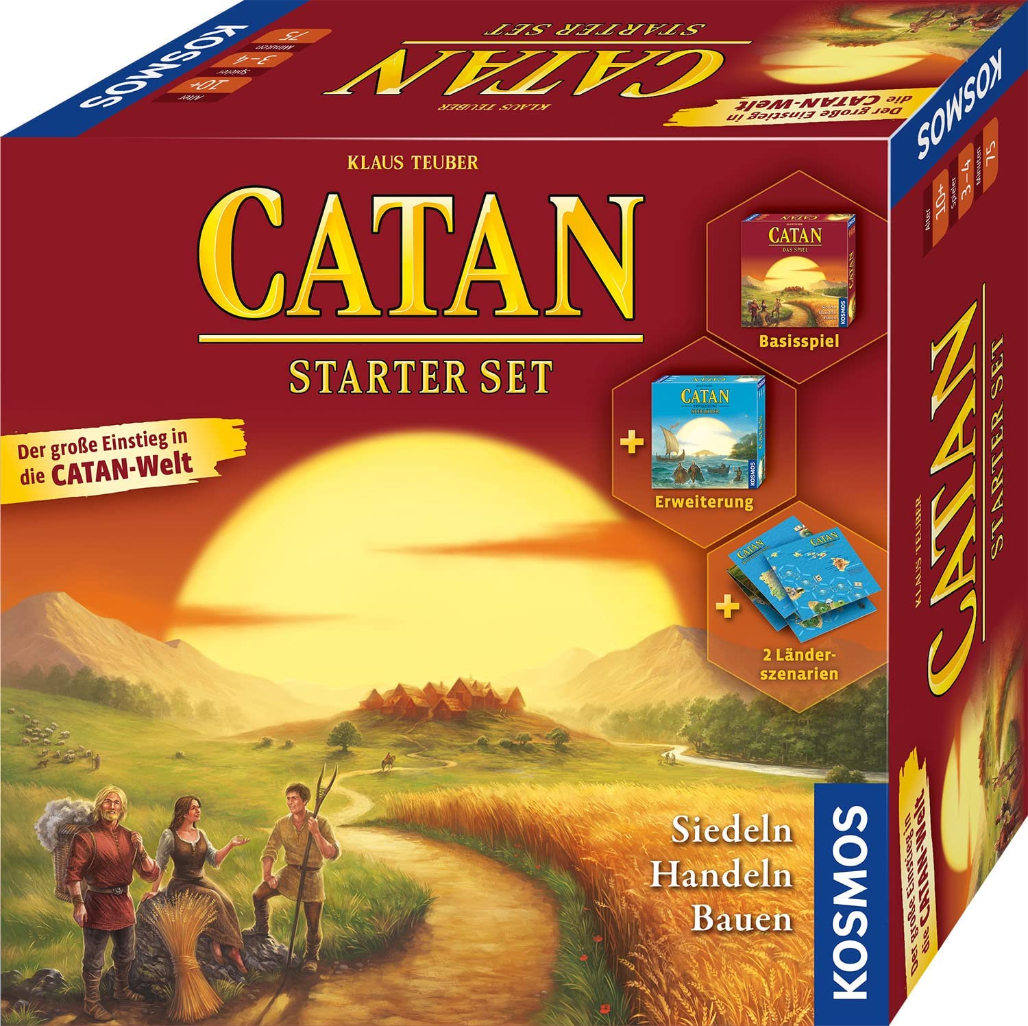 🎲 Die Siedler von Catan - Starter Set für 24,99€ (statt 65€)