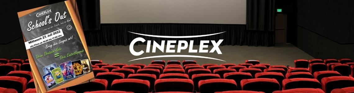 Zeugnisnote wird zum Kino-Preis bei Cineplex
