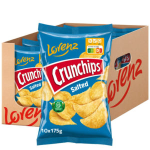 10x Lorenz Crunchips Salted oder Western Style für nur 9,52€ bei Amazon (Prime)