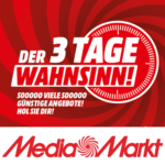 🔥 MediaMarkt: 3 Tage Wahnsinn - 15,996% Rabatt auf ausgewählte Artikel