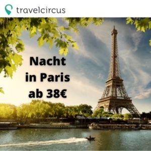 🥖 Paris: 1 Nacht im Hotel + Frühstück für Zwei für 77,40€ (statt 128€)