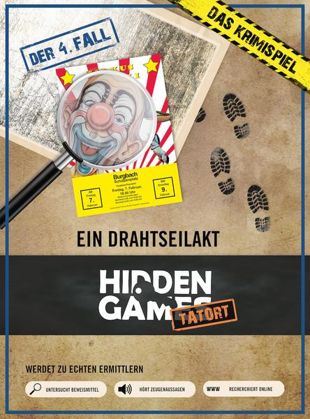 Hidden Games Tatort Ein Drahtseilakt 4.Fall Krimispiel