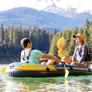 🛶 Intex Challenger 2 Schlauchboot mit Paddeln & Pumpe für 33,99€ (statt 44€)