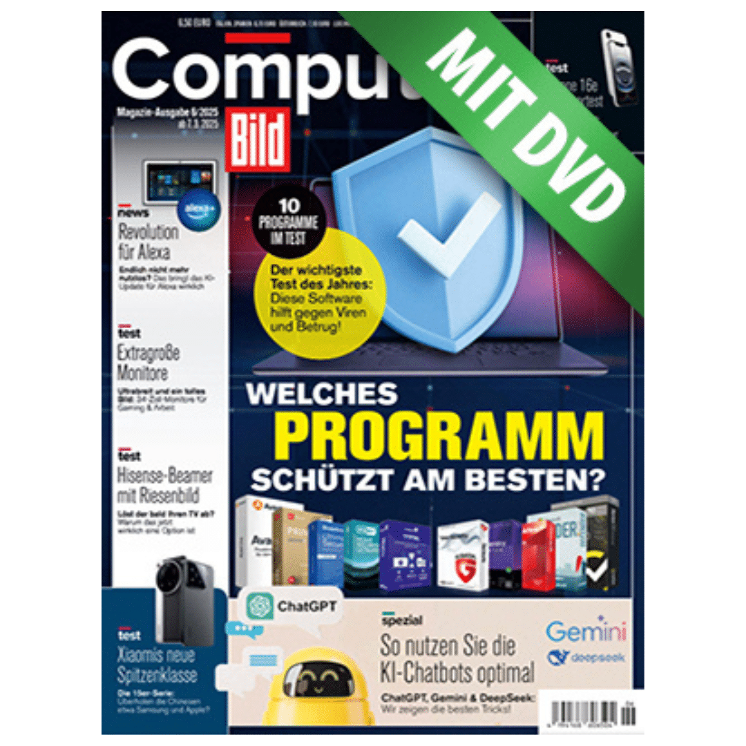 💻📰 "Computer Bild" 6 Wochen kostenlos lesen