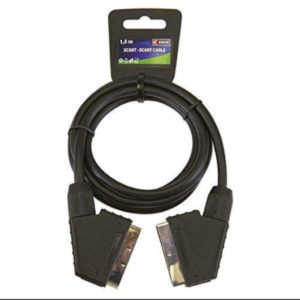 EMOS SL2001 Adapter/AV Scartkabel SCART-Stecker, 1,5m (Amazon Prime)