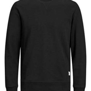 JACK & JONES Male Sweatshirt Basic in schwarz ( Amazon Prime)