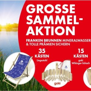 Frankenbrunnen Sammelaktion -> Kühltasche, Wikinger-Schach oder Liegestuhl