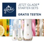 🍋 GRATIS: Glade Starter Sets kostenlos testen