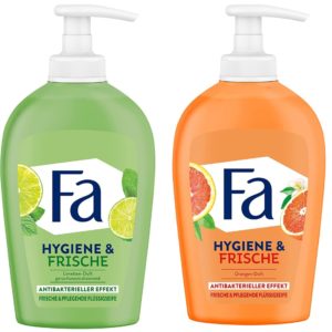 Amazon Spar-Abo: Fa Hygiene & Frische Flüssigseife Orange 250ml Antibakterieller Effekt