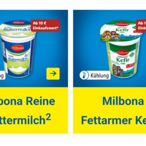 Gratis Buttermilch oder Kefir bei Lidl für Newsletter Abonnenten ab 10 € Einkauf mit der App