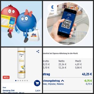 Dove Deo für gerade mal 2 ct dank Couponplatz, DM App, Payback und Payback Pay ggf personalisiert