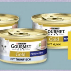 6 Dosen Purina Gourmet gold für effektiv 1,90 Euro mit Rewe und Payback