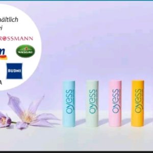 Oyess Lippenpflege Gratis O Yess mit Marktguru 💄