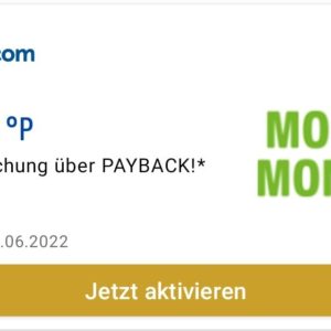 ⏲️Nur Heute: 7,5% Rabatt auf Buchungen bei Booking.com durch 15 Fach PayBack Punkte