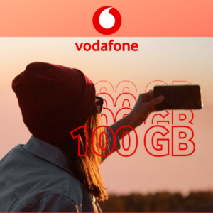 100€ Bonus für junge Leute 🔴 100GB LTE / 5G Vodafone Allnet für 26,59€ mtl. // mit GigaKombi: 16,59€ mtl. + 105GB (GigaMobil Young L)