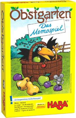 Haba Spiel Memospiel Obstgarten Made in Germany