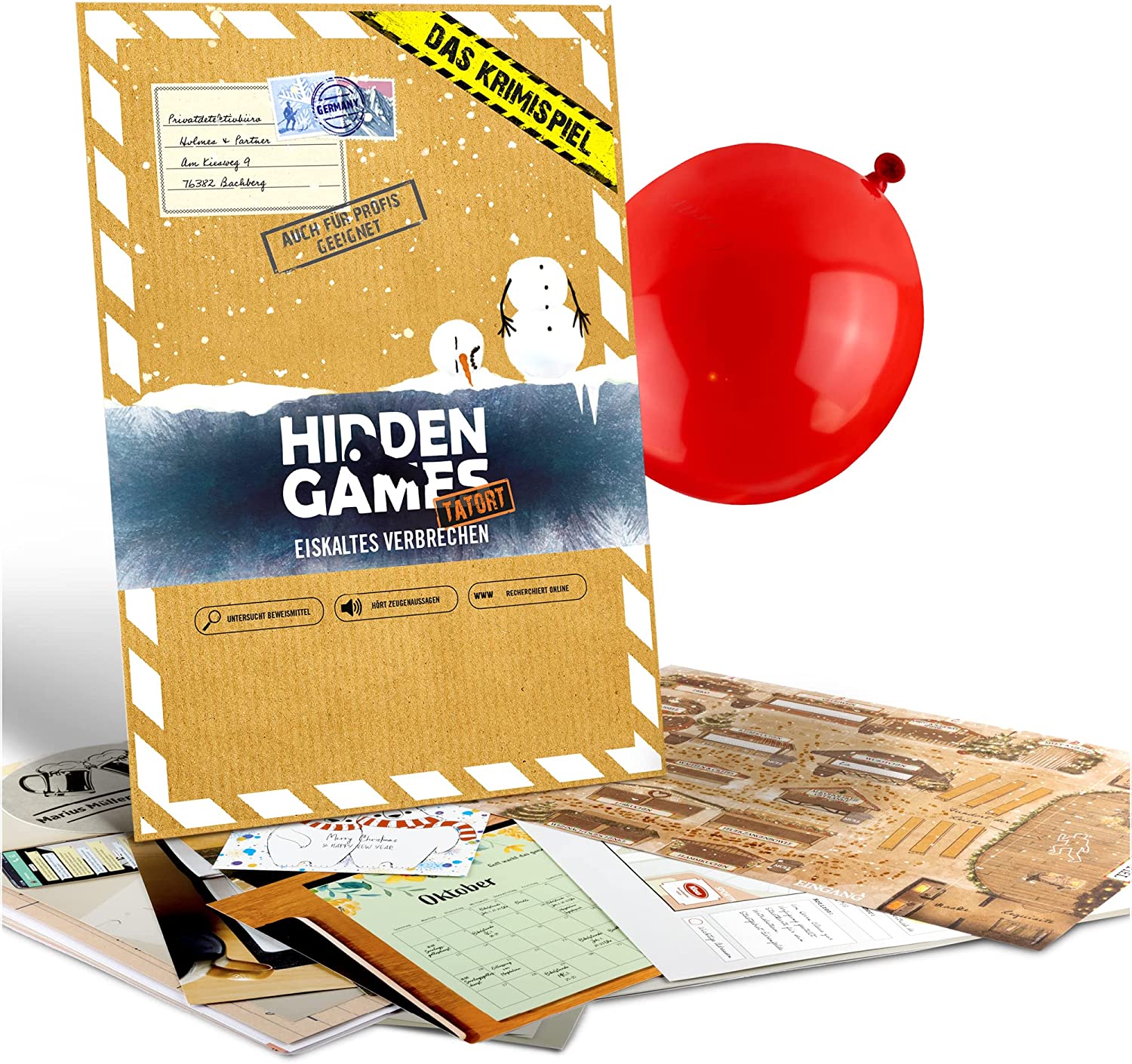 🔎 Hidden Games Escape Room Games, verschiedene Fälle für je 16,66€