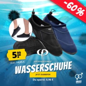 🌊 PHINOMEN Unisex Wasserschuhen für 5,99€ zzgl. Versand