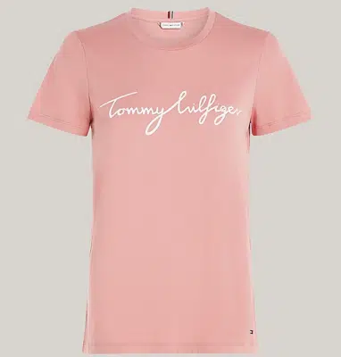 Tommy Hilfiger T-SHIRT MIT RUNDHALSAUSSCHNITT UND LOGO