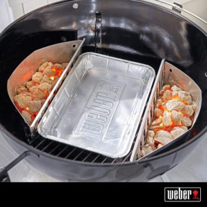 🍖 10x Weber Fettauffangschale ( 15 x 22cm) für 4,65€ (statt 8€) - auch als Gemüsegrillschale