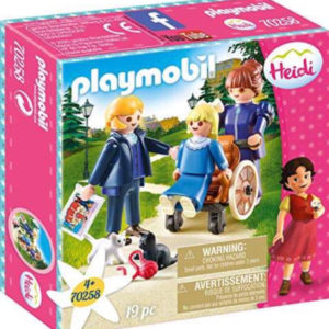 PLAYMOBIL 70258 Heidi Clara mit Vater und Fräulein Rottenmeier (Amazon Prime)