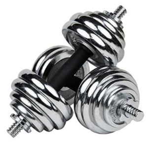 Kurzhantel-Set aus Gusseisen 30kg, inkl. Koffer (Amazon)