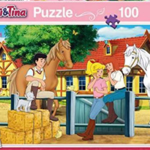 Schmidt Spiele : Bibi und Tina, Auf dem Martinshof ,Puzzle ( Amazon Prime)
