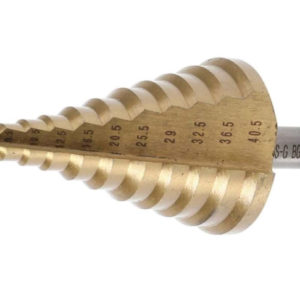 BGS Stufenbohrer Ø 6 - 40,5 mm | HSS-Stahl (Amazon Prime)