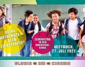 *Ab 1€* mit der Mathe-Note *ins Kino* am 27.07.2022 in Stuttgart, Offenburg, Lahr + Rastatt -regional-