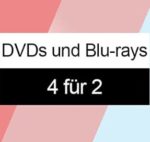 4-für-2-Angebot: 4 Blu-rays oder DVDs kaufen und nur 2 bezahlen - Amazon-Prime