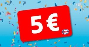 ⛽️ 5€ Esso Gutschein geschenkt für 70€ tanken bis 31.07.22